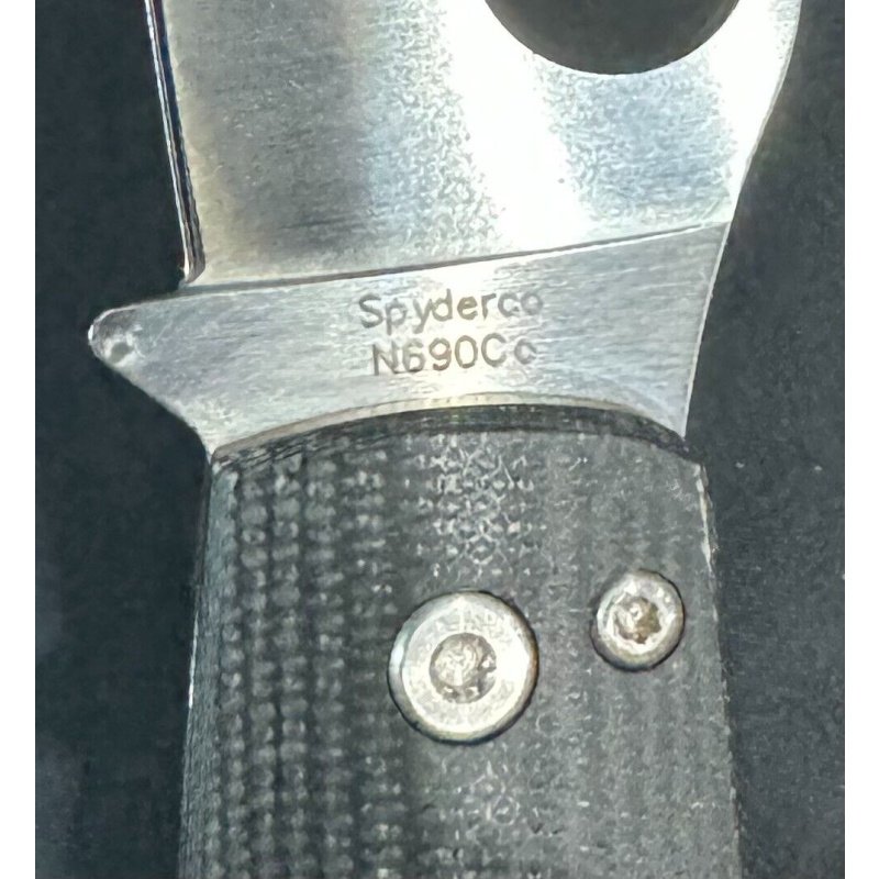 Spyderco Pattada - C204GP - N690Co Steel - Folding Knife - DISCONTINUED!!!