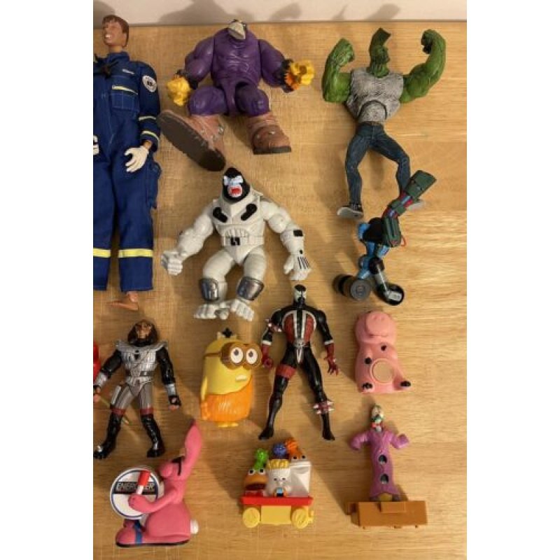 Giant Loose Toy Figure Lot - Random Series - Vintage to Present! Lot #6!