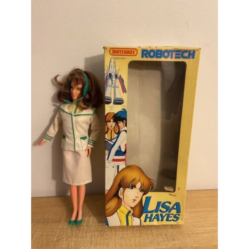 Vintage Matchbox Robotech Lisa Hayes 11.5" Action Figure! 1985!