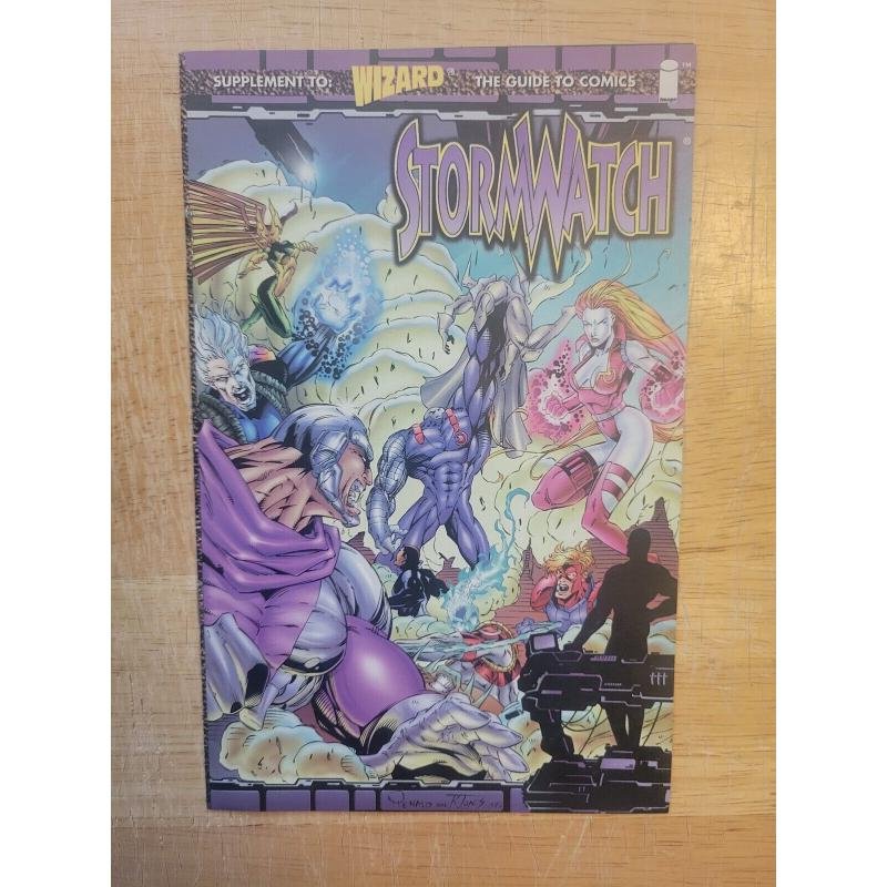 Image Comics Stormwatch Ashcan #23 1/2 Wizard Magazine Supplement, 1995!