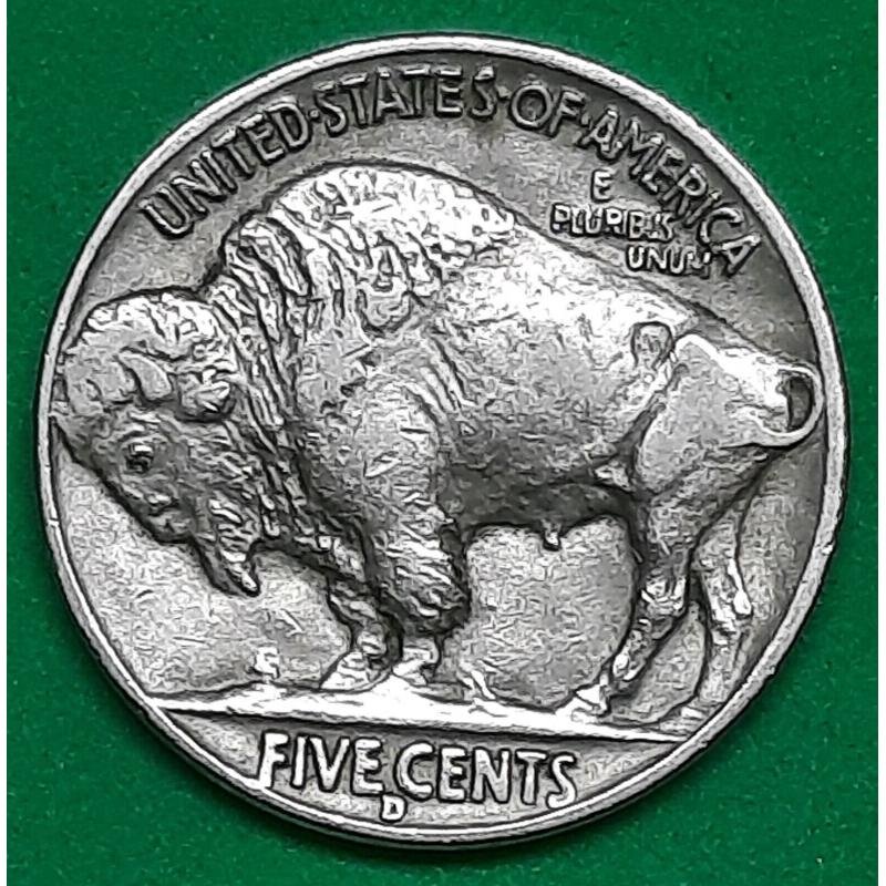 1938-D Buffalo Nickel!  High Grade!!